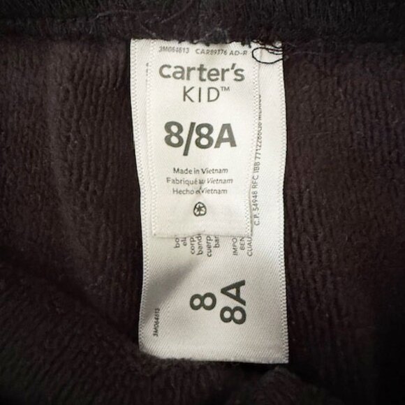 Carter's Kids Black Leggings — Girls' SZ 8/8A - Picture 3 of 4